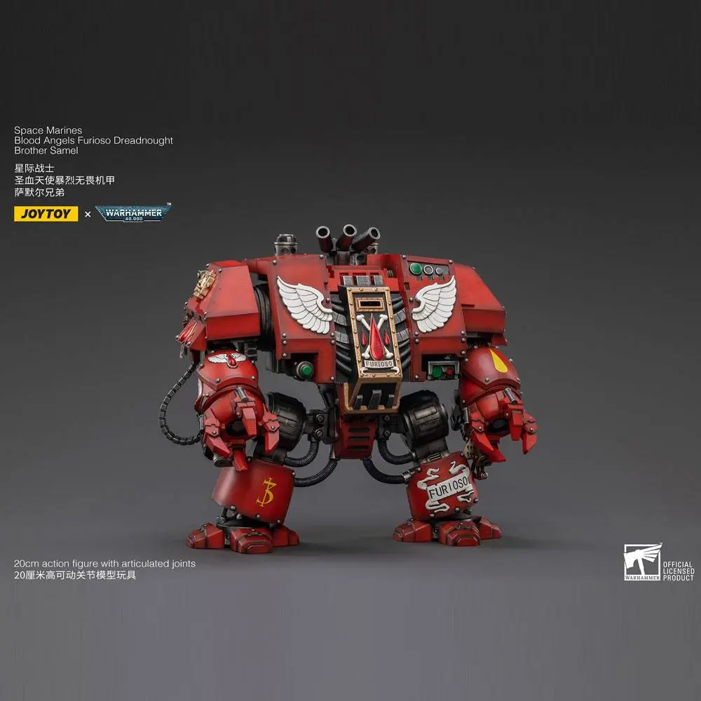 Warhammer 40k Figurka Akcji 1/18 Blood Angels Furioso Dreadnought Brat Samel 20 cm zdjęcie produktu