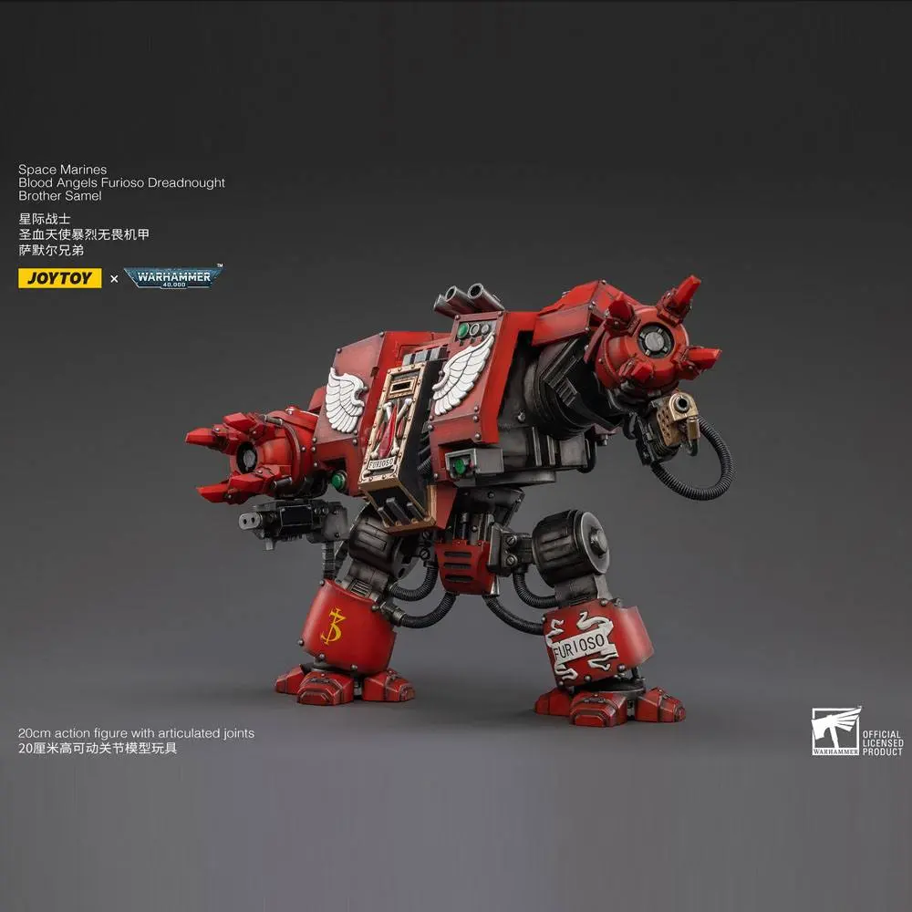 Warhammer 40k Figurka Akcji 1/18 Blood Angels Furioso Dreadnought Brat Samel 20 cm zdjęcie produktu