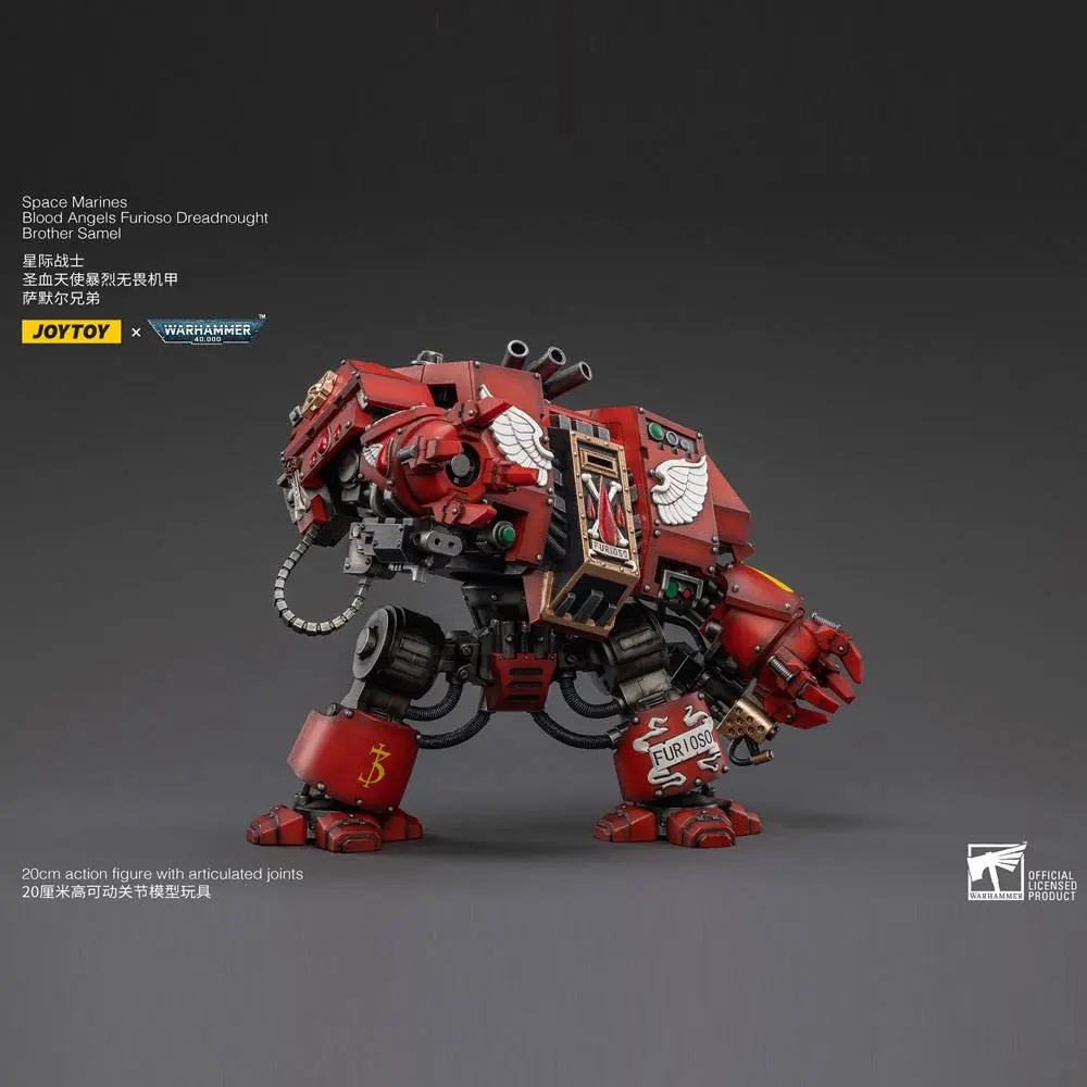 Warhammer 40k Figurka Akcji 1/18 Blood Angels Furioso Dreadnought Brat Samel 20 cm zdjęcie produktu