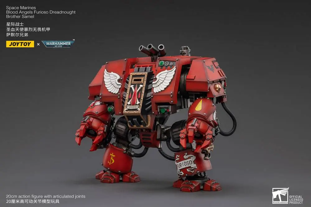 Warhammer 40k Figurka Akcji 1/18 Blood Angels Furioso Dreadnought Brat Samel 20 cm zdjęcie produktu