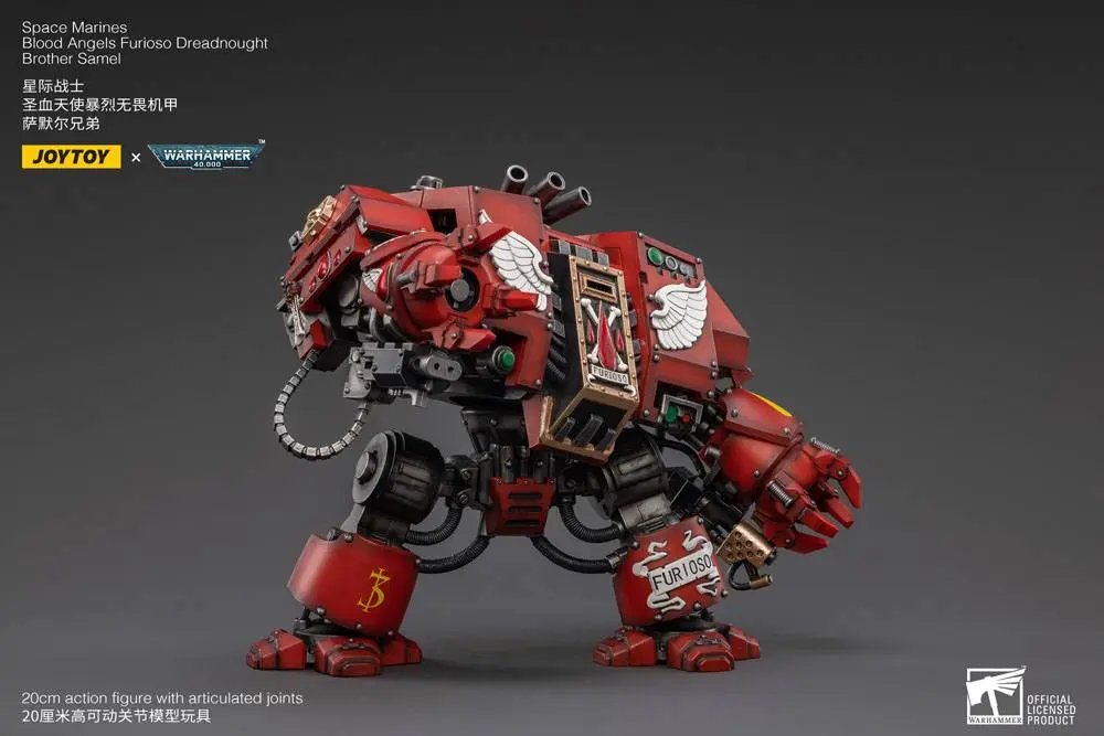 Warhammer 40k Figurka Akcji 1/18 Blood Angels Furioso Dreadnought Brat Samel 20 cm zdjęcie produktu