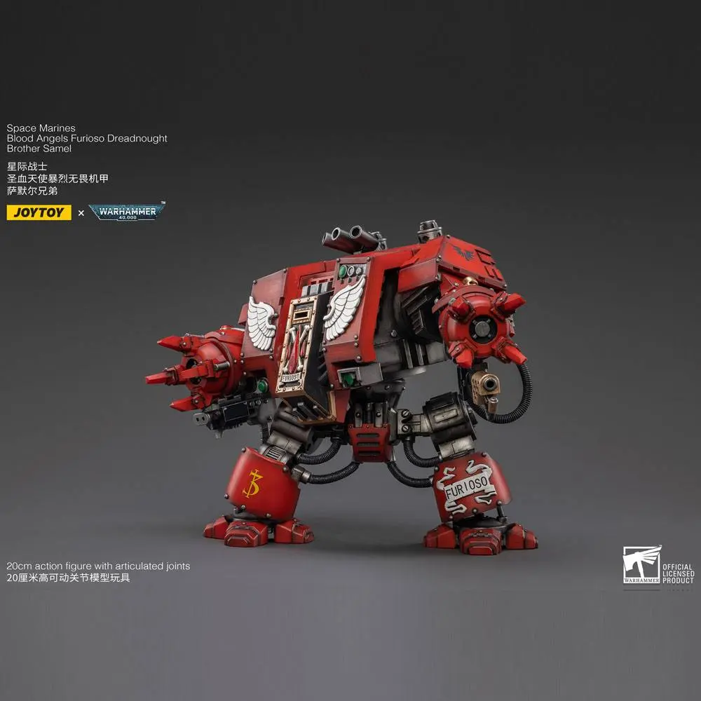 Warhammer 40k Figurka Akcji 1/18 Blood Angels Furioso Dreadnought Brat Samel 20 cm zdjęcie produktu