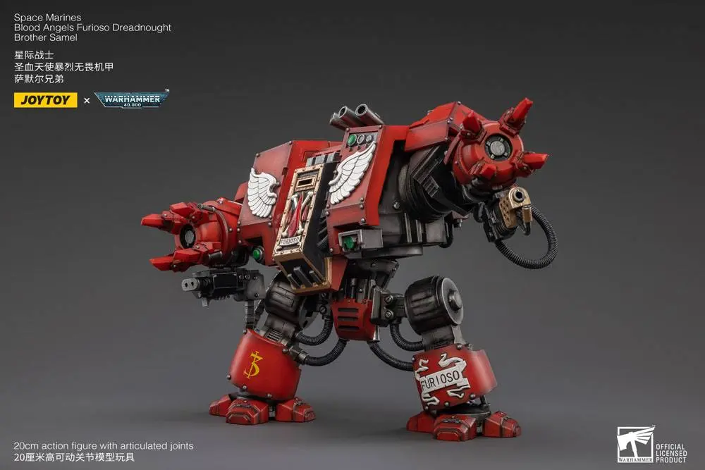 Warhammer 40k Figurka Akcji 1/18 Blood Angels Furioso Dreadnought Brat Samel 20 cm zdjęcie produktu