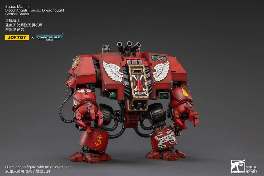 Warhammer 40k Figurka Akcji 1/18 Blood Angels Furioso Dreadnought Brat Samel 20 cm zdjęcie produktu