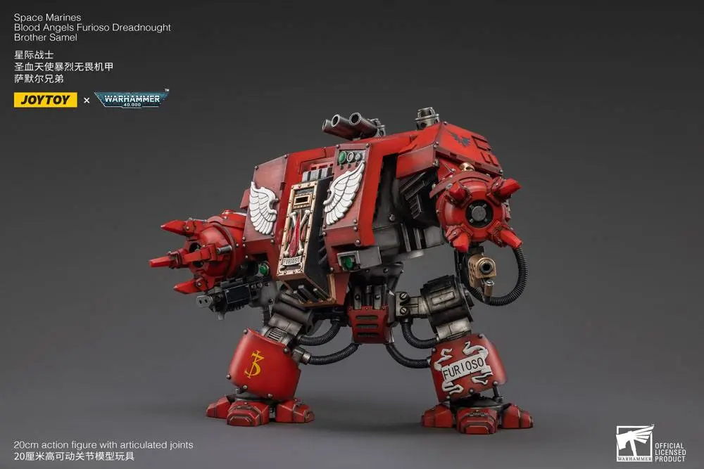 Warhammer 40k Figurka Akcji 1/18 Blood Angels Furioso Dreadnought Brat Samel 20 cm zdjęcie produktu