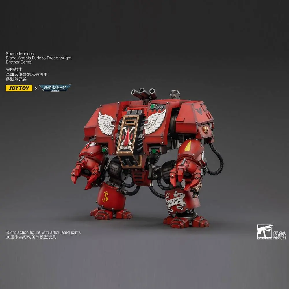 Warhammer 40k Figurka Akcji 1/18 Blood Angels Furioso Dreadnought Brat Samel 20 cm zdjęcie produktu