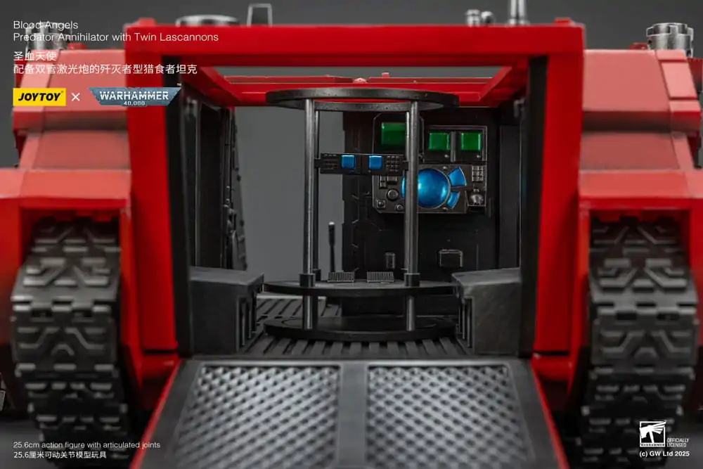 Warhammer 40k Figurka Akcji 1/18 Blood Angels Predator Annihilator z Podwójnymi Działami Laserowymi 26 cm zdjęcie produktu