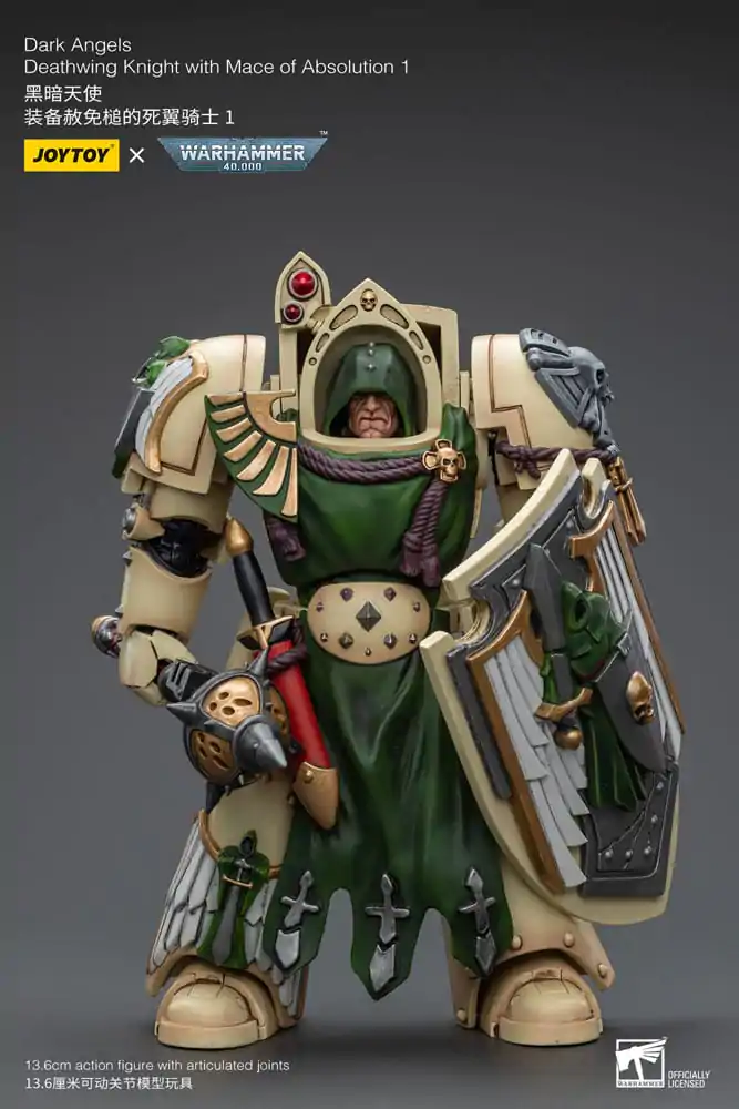 Warhammer 40k Figurka Akcji 1/18 Dark Angels Deathwing Knight z Mace of Absolution 12 cm zdjęcie produktu