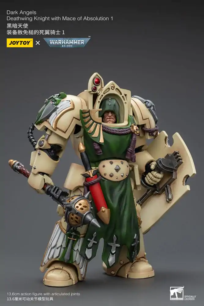 Warhammer 40k Figurka Akcji 1/18 Dark Angels Deathwing Knight z Mace of Absolution 12 cm zdjęcie produktu
