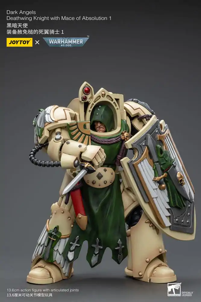 Warhammer 40k Figurka Akcji 1/18 Dark Angels Deathwing Knight z Mace of Absolution 12 cm zdjęcie produktu