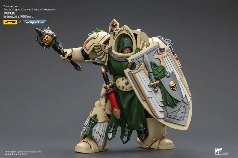 Warhammer 40k Figurka Akcji 1/18 Dark Angels Deathwing Knight z Mace of Absolution 12 cm zdjęcie produktu