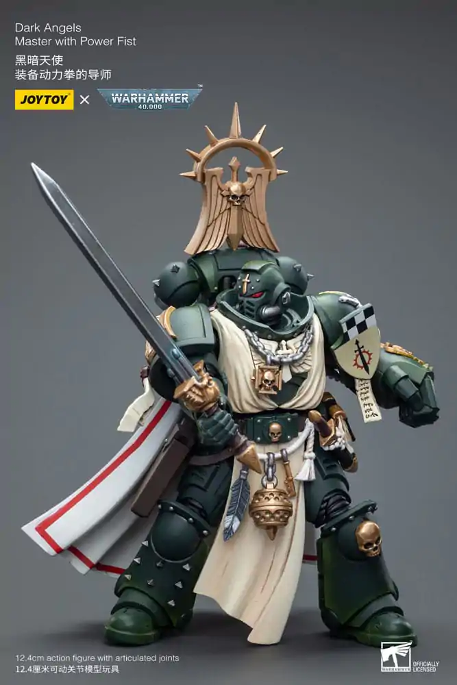 Warhammer 40k Figurka Akcji 1/18 Dark Angels Master z Power Fist 12 cm zdjęcie produktu