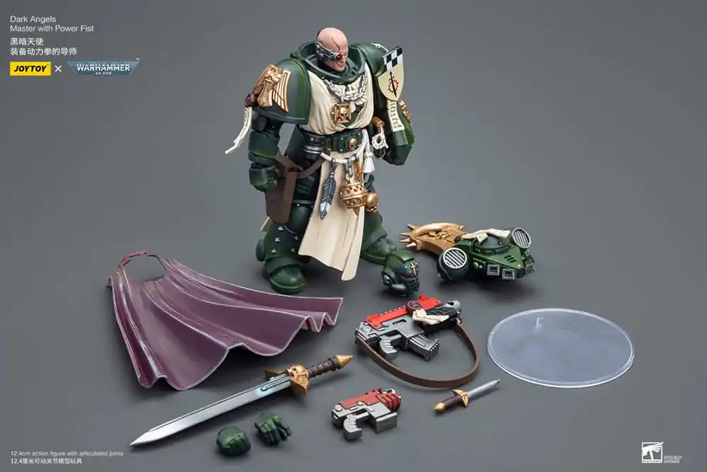 Warhammer 40k Figurka Akcji 1/18 Dark Angels Master z Power Fist 12 cm zdjęcie produktu