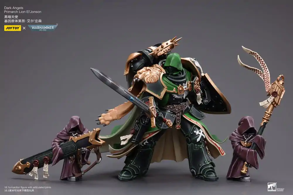 Figurka Akcji Warhammer 40k 1/18 Dark Angels Primarcha Lion El' Jonson 18 cm zdjęcie produktu