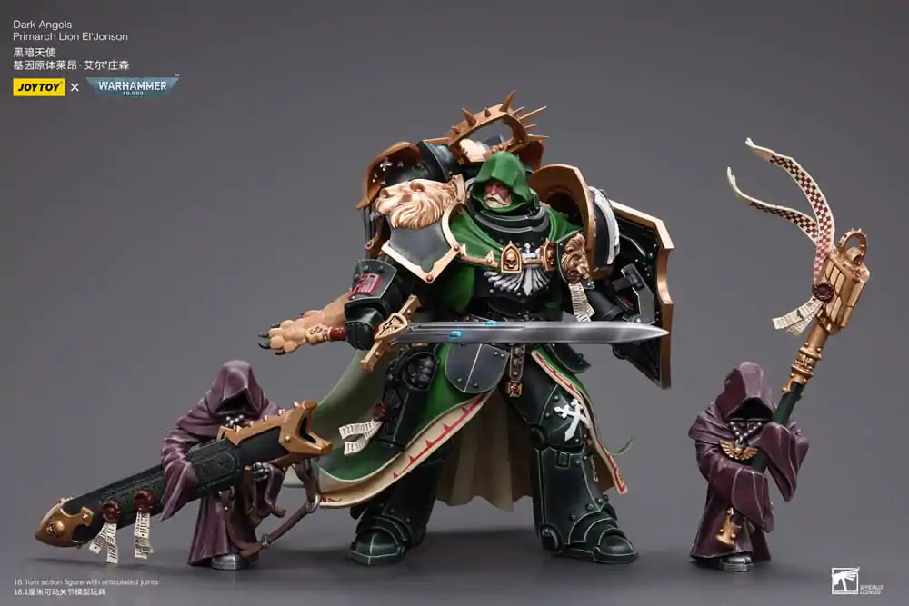 Figurka Akcji Warhammer 40k 1/18 Dark Angels Primarcha Lion El' Jonson 18 cm zdjęcie produktu