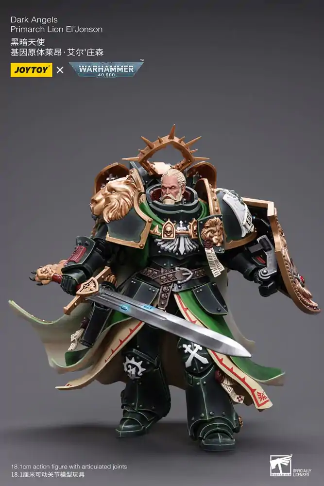 Figurka Akcji Warhammer 40k 1/18 Dark Angels Primarcha Lion El' Jonson 18 cm zdjęcie produktu