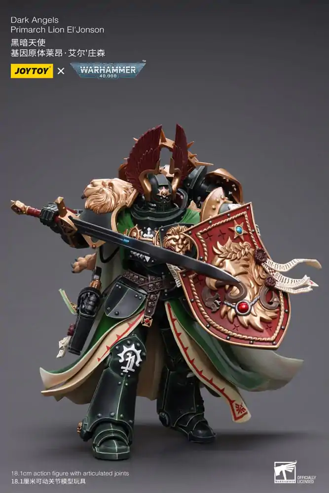 Figurka Akcji Warhammer 40k 1/18 Dark Angels Primarcha Lion El' Jonson 18 cm zdjęcie produktu