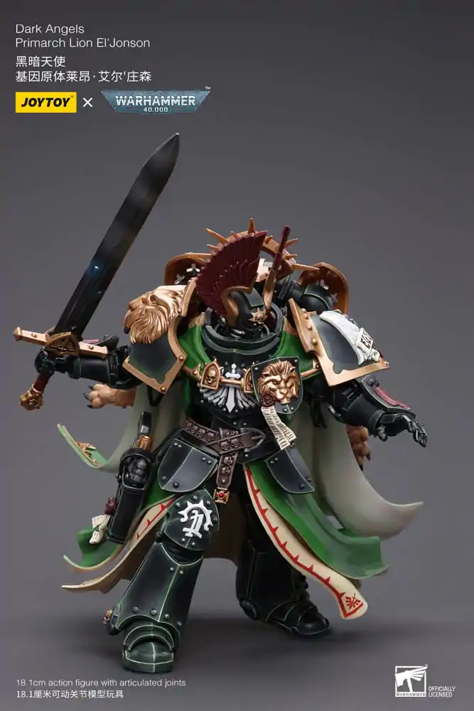 Figurka Akcji Warhammer 40k 1/18 Dark Angels Primarcha Lion El' Jonson 18 cm zdjęcie produktu