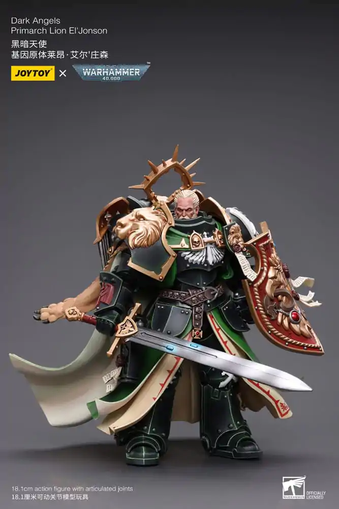 Figurka Akcji Warhammer 40k 1/18 Dark Angels Primarcha Lion El' Jonson 18 cm zdjęcie produktu