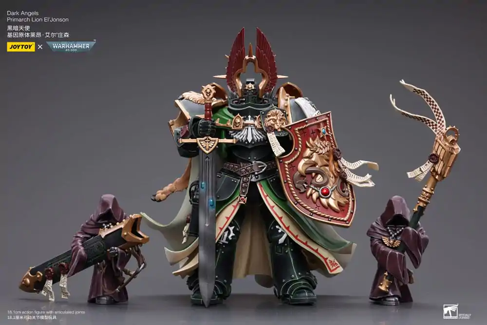 Figurka Akcji Warhammer 40k 1/18 Dark Angels Primarcha Lion El' Jonson 18 cm zdjęcie produktu