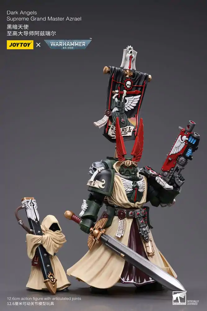 Warhammer 40k Figurka Akcji 1/18 Dark Angels Supreme Grand Master Azrael 13 cm zdjęcie produktu