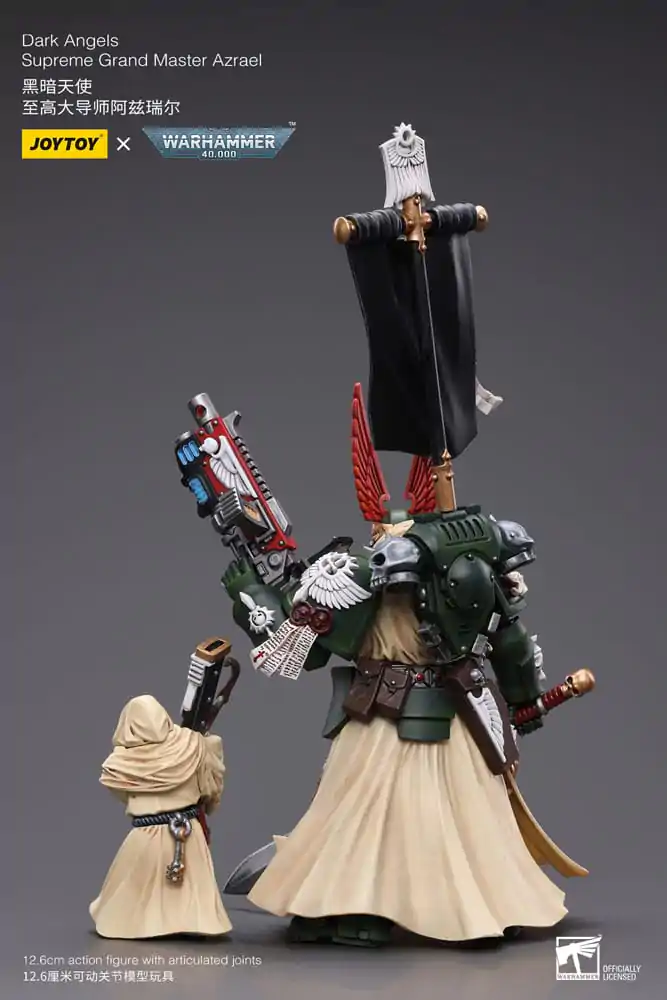 Warhammer 40k Figurka Akcji 1/18 Dark Angels Supreme Grand Master Azrael 13 cm zdjęcie produktu