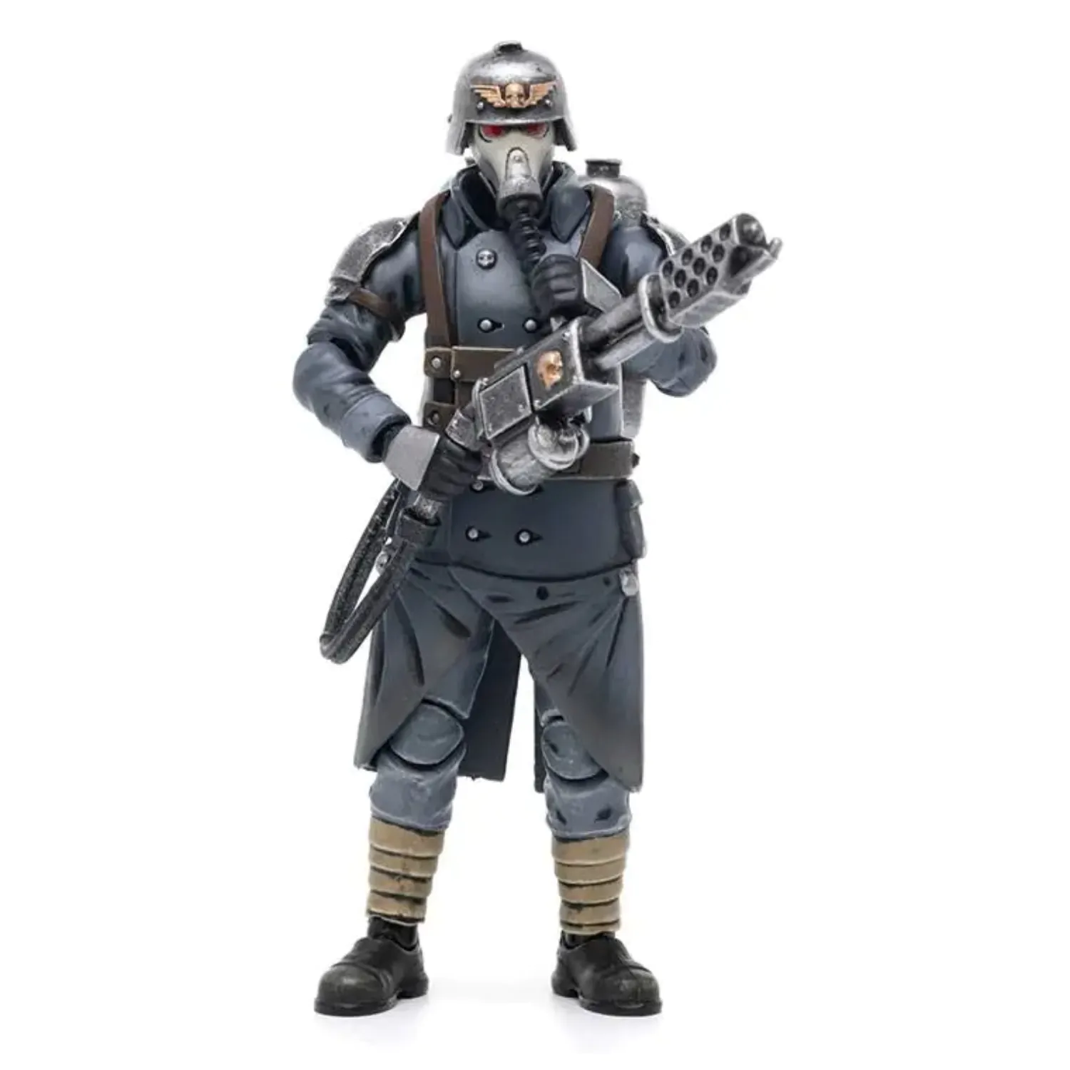 Warhammer 40k Action Figure 1/18 Death Korps of Krieg Veteran Squad Guardsman z miotaczem płomieni 10 cm zdjęcie produktu