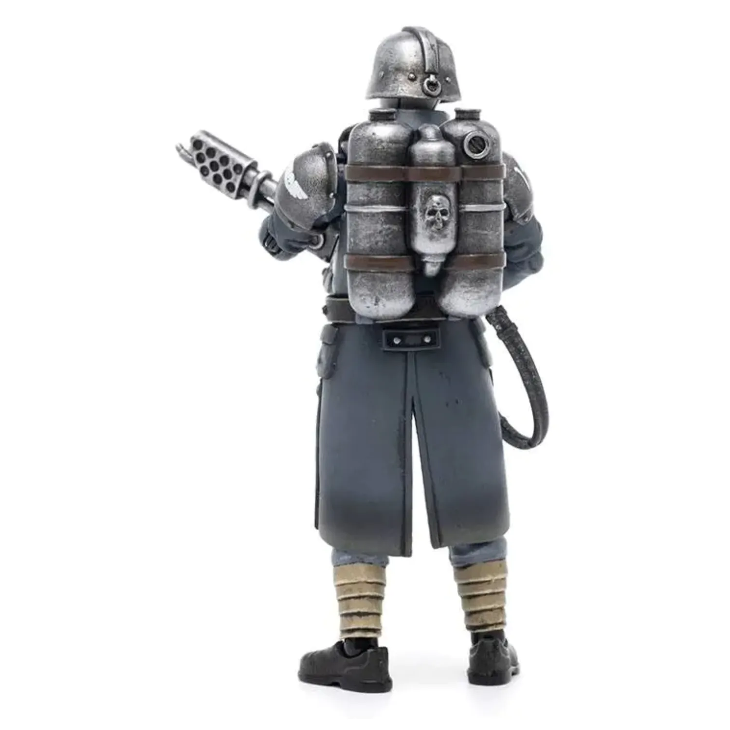 Warhammer 40k Action Figure 1/18 Death Korps of Krieg Veteran Squad Guardsman z miotaczem płomieni 10 cm zdjęcie produktu