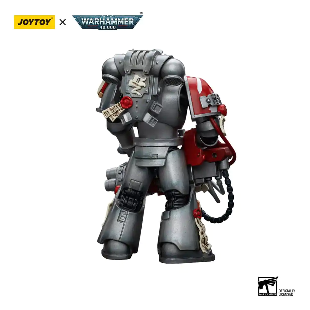 Warhammer 40k Figurka Akcji 1/18 Grey Knights Strike Squad Szary Rycerz z Psilencerem 12 cm zdjęcie produktu