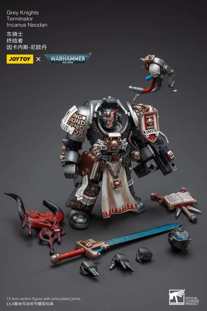 Warhammer 40k Figurka Akcji 1/18 Grey Knights Terminator Incanus Neodan 13 cm zdjęcie produktu