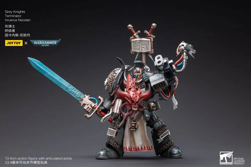 Warhammer 40k Figurka Akcji 1/18 Grey Knights Terminator Incanus Neodan 13 cm zdjęcie produktu