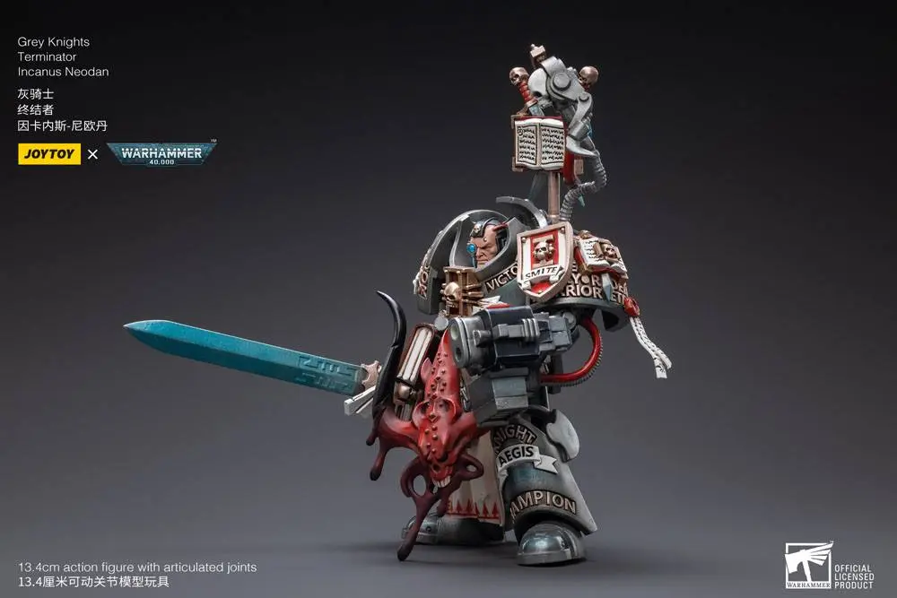 Warhammer 40k Figurka Akcji 1/18 Grey Knights Terminator Incanus Neodan 13 cm zdjęcie produktu