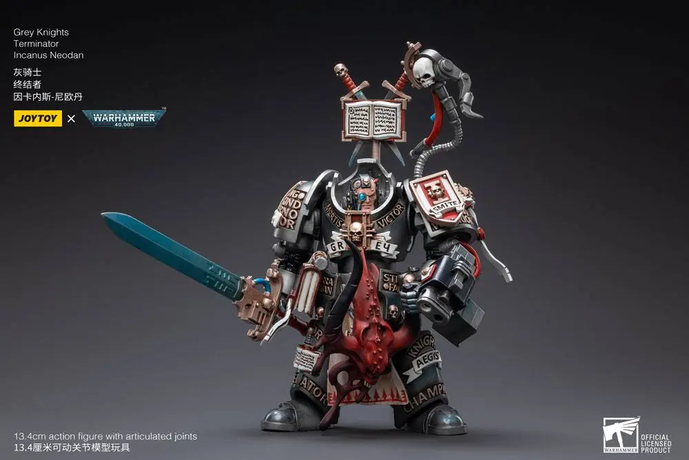 Warhammer 40k Figurka Akcji 1/18 Grey Knights Terminator Incanus Neodan 13 cm zdjęcie produktu