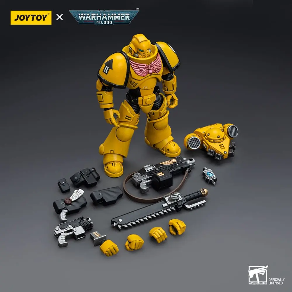 Warhammer 40k Figurka Akcji 1/18 Imperial Fists Intercessors 12 cm zdjęcie produktu