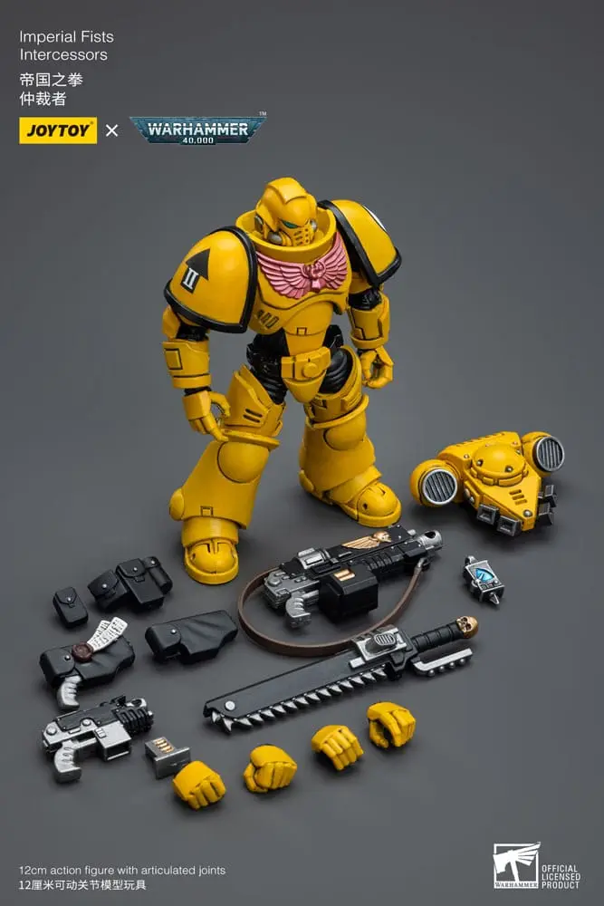 Warhammer 40k Figurka Akcji 1/18 Imperial Fists Intercessors 12 cm zdjęcie produktu