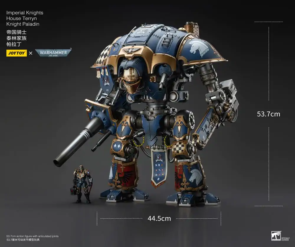 Warhammer 40k Figurka Akcji 1/18 Imperial Knights House Terryn Knight Paladin 54 cm zdjęcie produktu