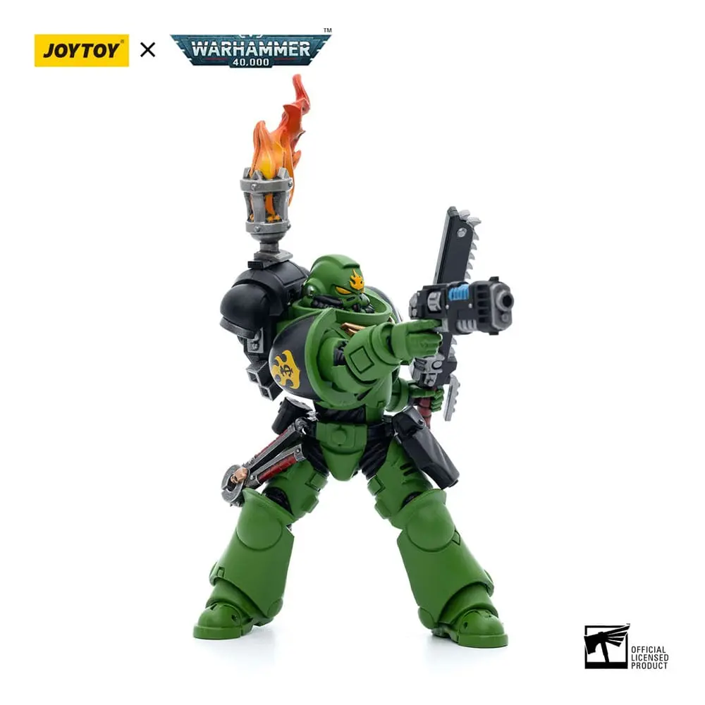 Warhammer 40k Figurka Akcji 1/18 Salamanders Intercessors Sierżant Tsek'gan 12 cm zdjęcie produktu