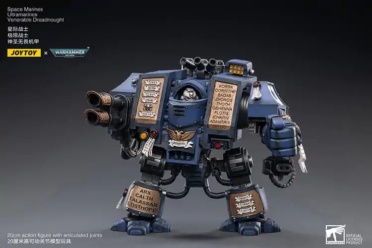 Warhammer 40k Figurka Akcji 1/18 Space Marines Ultramarines Czcigodny Dreadnought 19 cm zdjęcie produktu