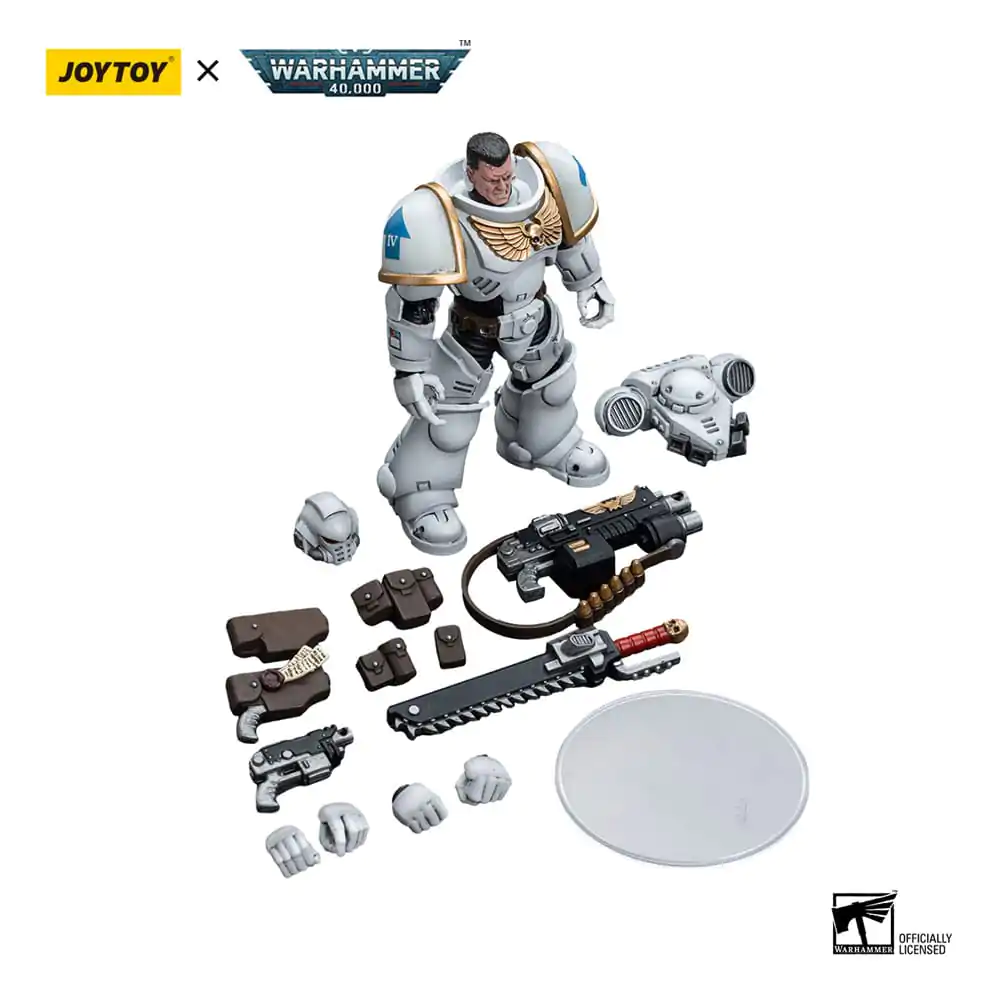 Figurka akcji Warhammer 40k 1/18 Space Marines White Consuls Intercessors 1 12 cm zdjęcie produktu