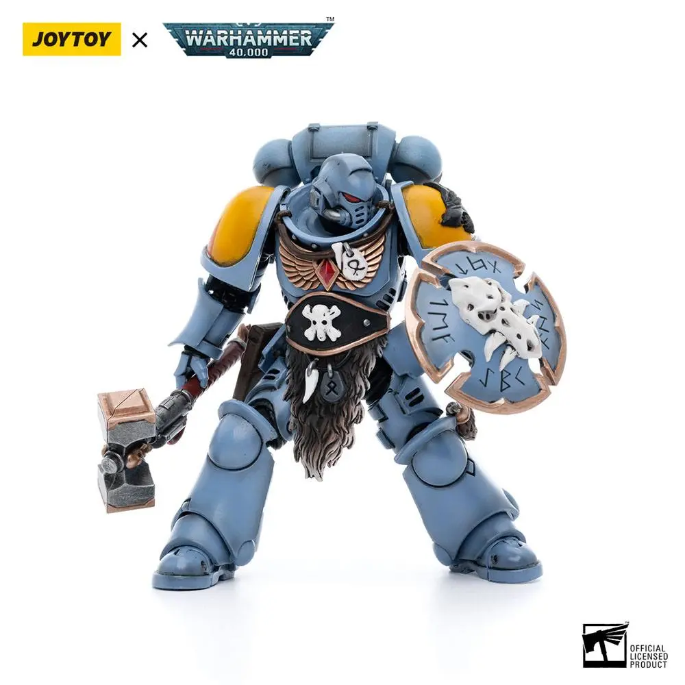 Warhammer 40k Figurka Akcji 1/18 Space Wolves Claw Pack Sigyrr Stoneshield 12 cm zdjęcie produktu