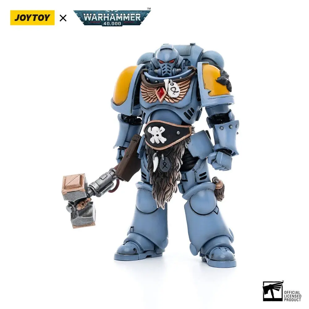 Warhammer 40k Figurka Akcji 1/18 Space Wolves Claw Pack Sigyrr Stoneshield 12 cm zdjęcie produktu