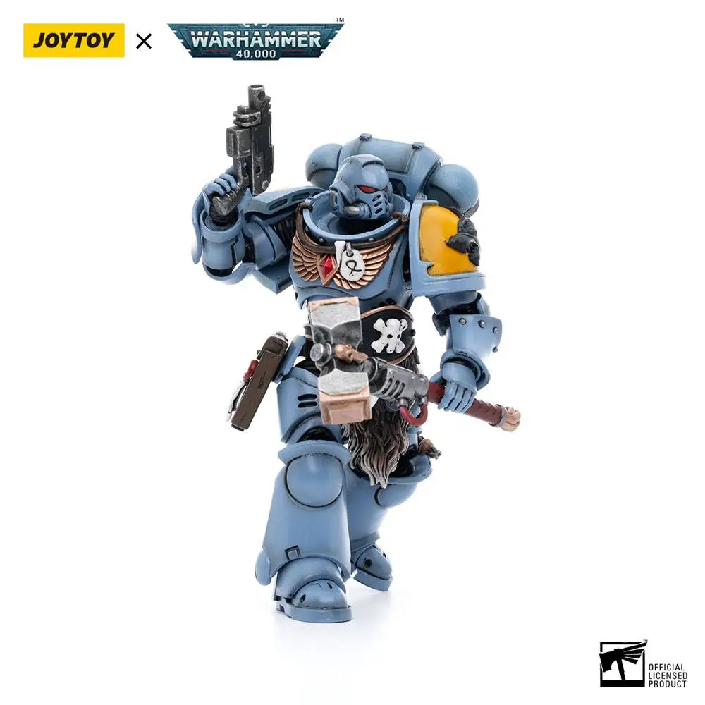 Warhammer 40k Figurka Akcji 1/18 Space Wolves Claw Pack Sigyrr Stoneshield 12 cm zdjęcie produktu