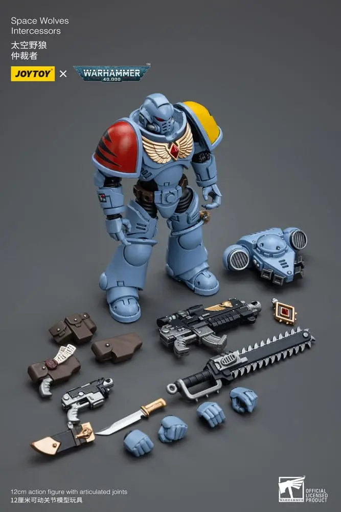 Figurka akcji Warhammer 40k 1/18 Space Wolves Intercessors 12 cm zdjęcie produktu