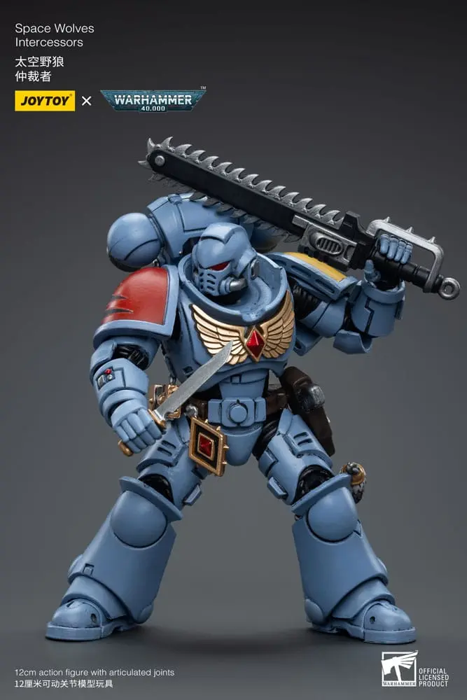 Figurka akcji Warhammer 40k 1/18 Space Wolves Intercessors 12 cm zdjęcie produktu