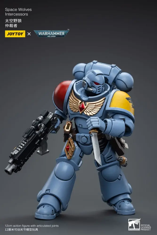 Figurka akcji Warhammer 40k 1/18 Space Wolves Intercessors 12 cm zdjęcie produktu
