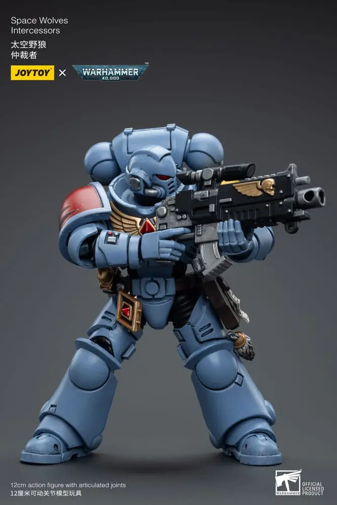 Figurka akcji Warhammer 40k 1/18 Space Wolves Intercessors 12 cm zdjęcie produktu
