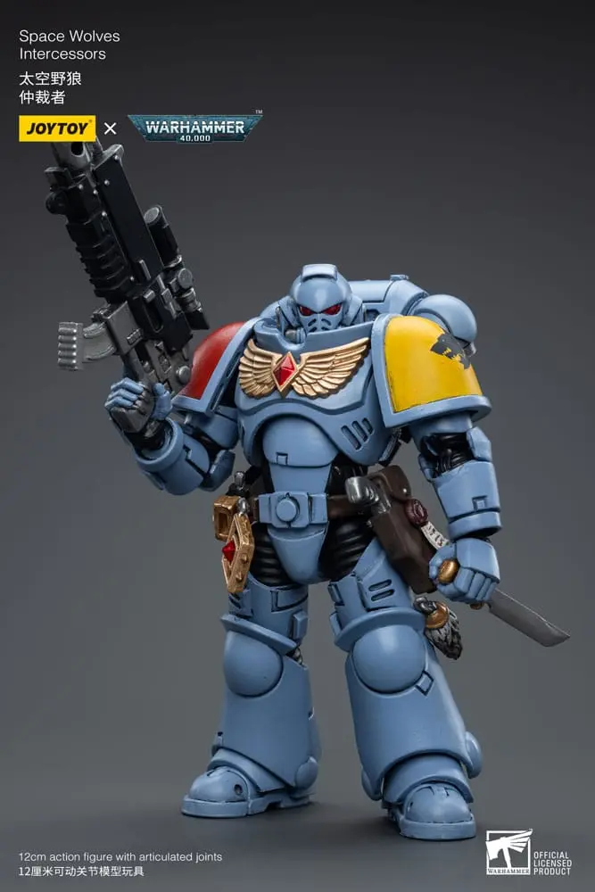 Figurka akcji Warhammer 40k 1/18 Space Wolves Intercessors 12 cm zdjęcie produktu