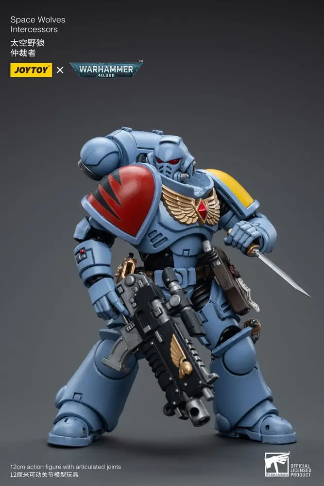 Figurka akcji Warhammer 40k 1/18 Space Wolves Intercessors 12 cm zdjęcie produktu