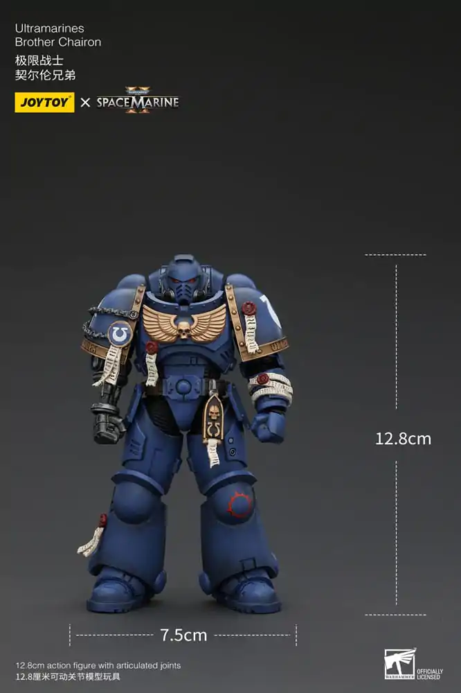 Warhammer 40k Figurka Akcji 1/18 Ultramarines Brother Chairon 13 cm zdjęcie produktu