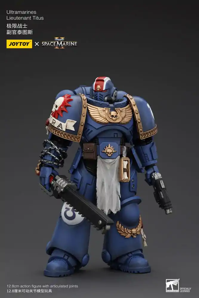 Warhammer 40k Figurka Akcji 1/18 Ultramarines Porucznik Titus 13 cm zdjęcie produktu